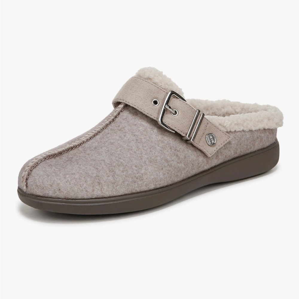 BZEES for LifeStride Larkin Nubuck Mule – Women’s 11M – Linen